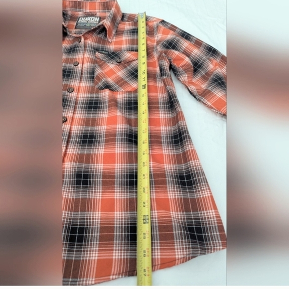 Set 2 Of Dixon Flannel Long Sleeve Shirts Plaid Woman's Size XL - Picture 5 of 15
